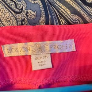 Boston Proper off the shoulder dress